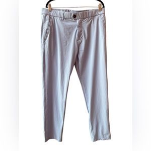Greyson Montauk Baby Wolf Blue Performance Stretch Golf Trousers Pants 36x32